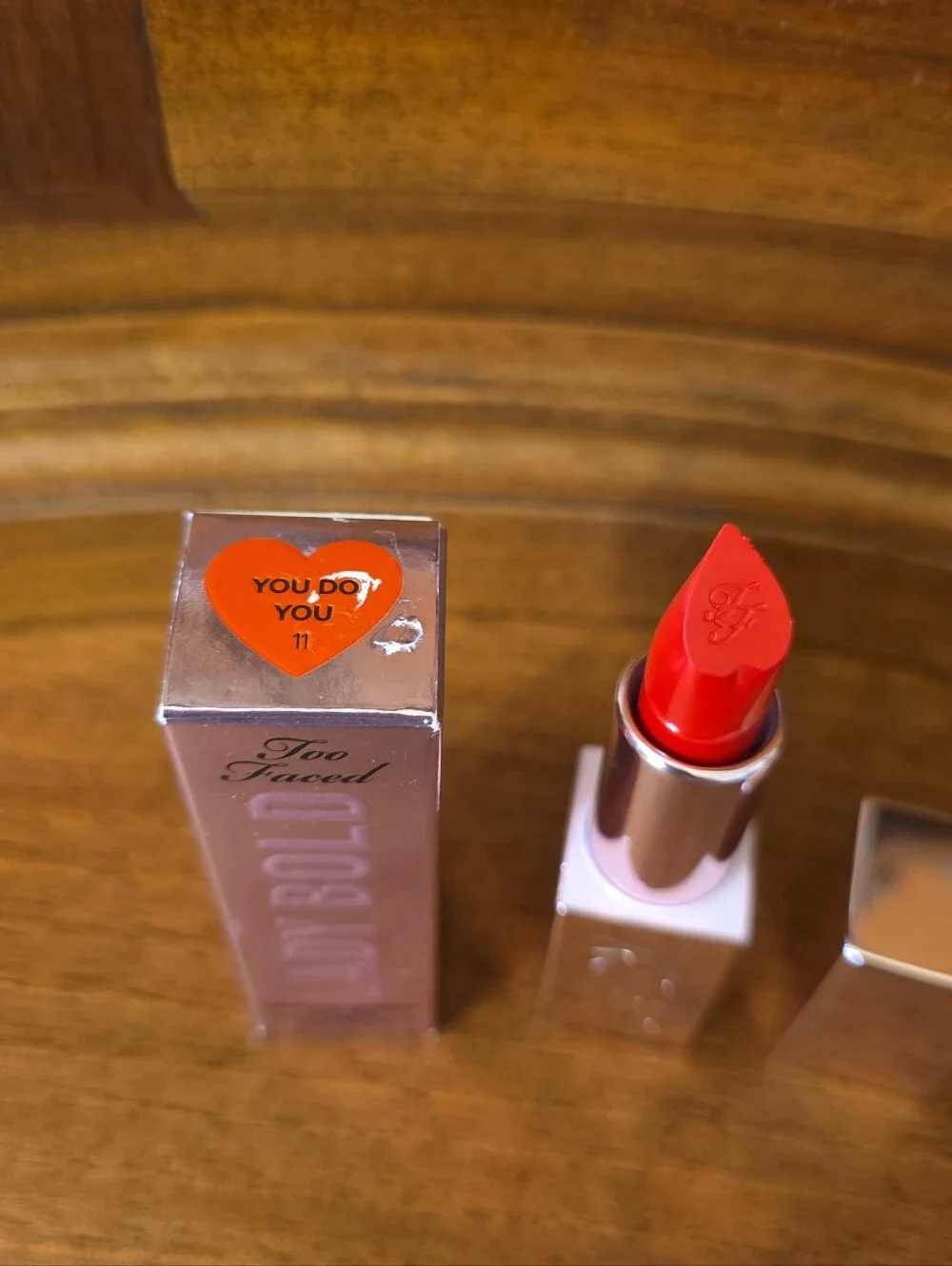 Too Faced Lady Bold EM-Power Pigment Lipstick, You Do You .14oz--NIB